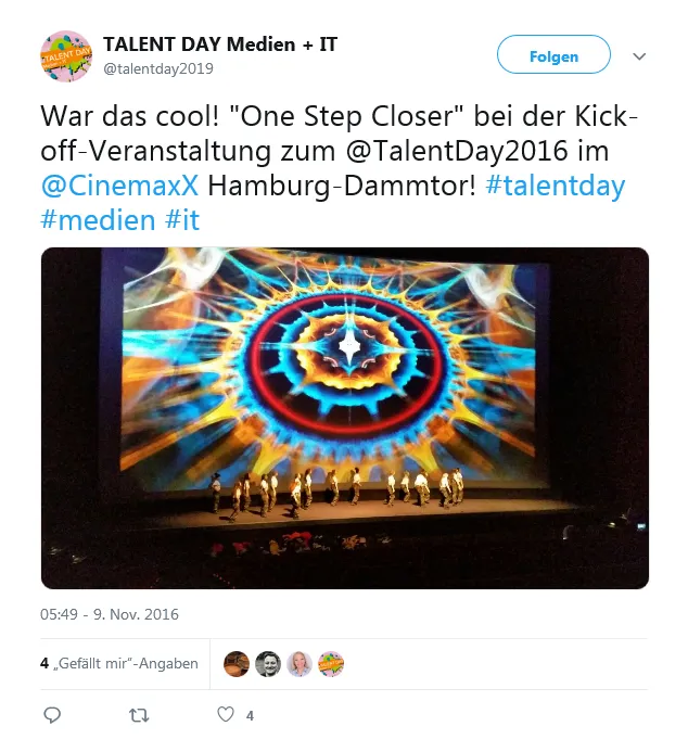 Kick-off of the TALENT DAY Media + IT