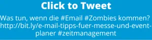 Click to Tweet: Wichtige Informationen gehören in Reports, nicht in lange E-Mail-Threads