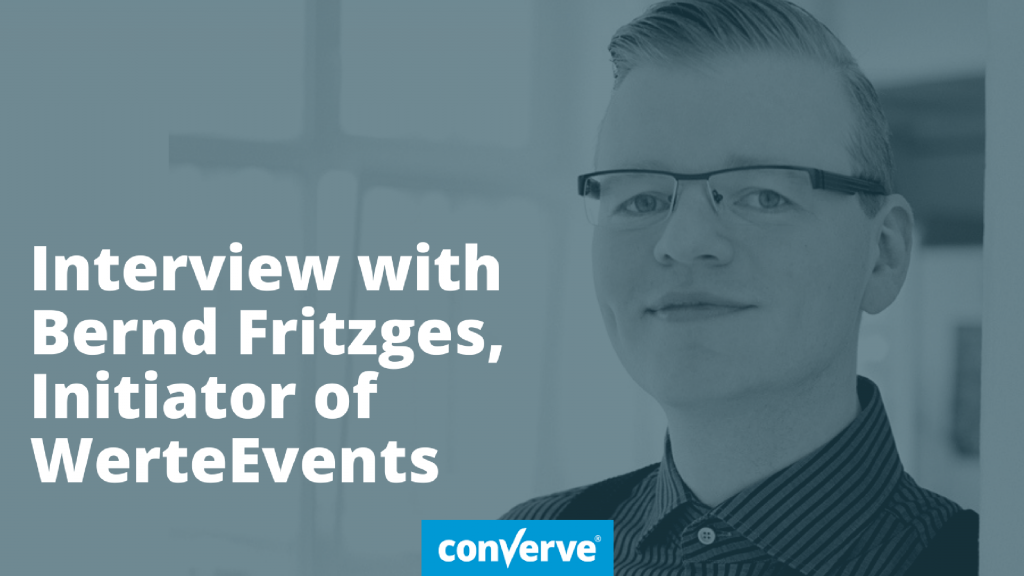 Interview with Bernd Fritzges, initiator of the ValuesEvent, about values, ethics, morals and the event industry