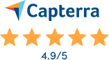 Converve als Event Software erreicht 4,9 Sterne auf der Vergleichsseite Capterra