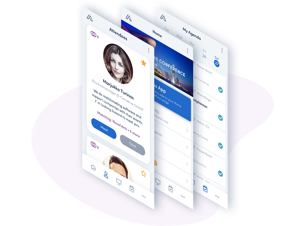 mobile event app von Converve